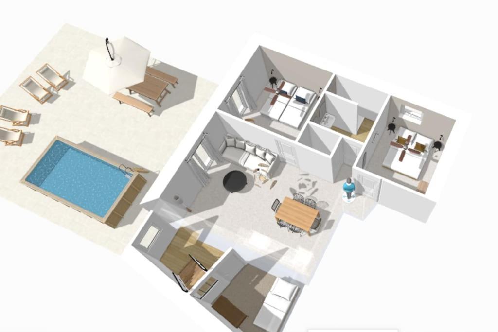 Nocnoc - Le Terrazzo - Petite Piscine Et Jardin En Ville มงต์เปอลิเยร์ ภายนอก รูปภาพ